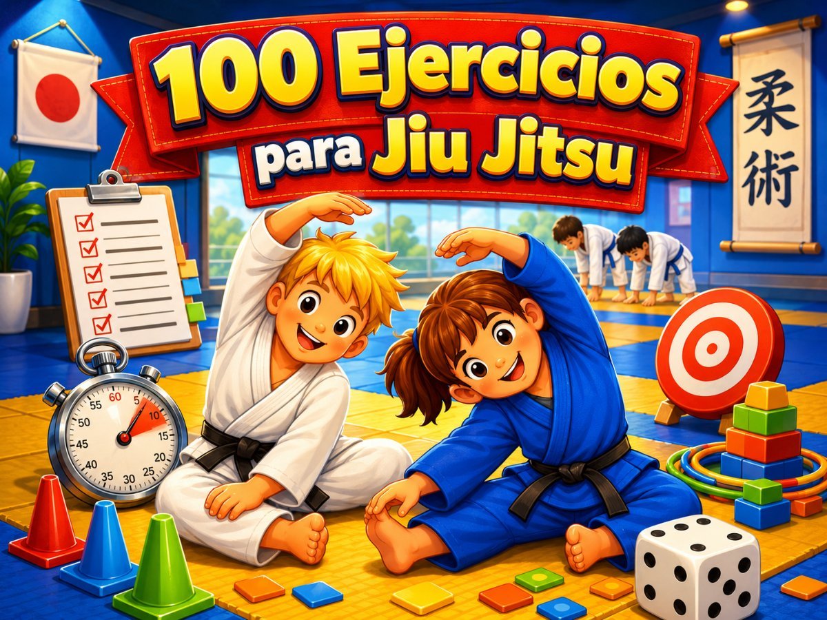 100 Ejercicios de Jiu-Jitsu